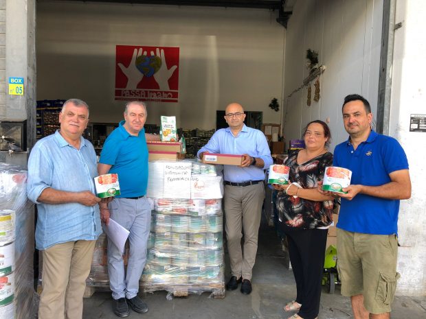 Fondazione di Comunità dona alimentari all’ATS 6 per accoglienza alla popolazione ucraina