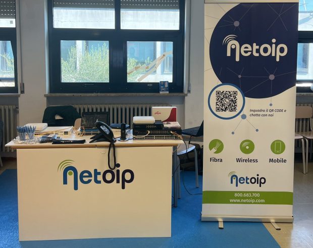 Netoip ‘in mostra’ alla Fiera ‘Open’ dell’istituto Panzini di Senigallia