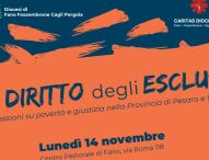 “Il diritto degli esclusi”, convegno della Caritas lunedì 14 novembre