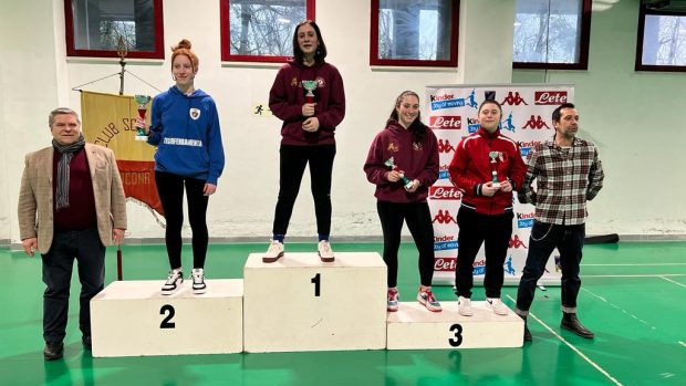 Scherma Ancona, Fanum Fortunae Scherma con 4 atleti sul podio