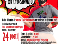 Giovani e Caritas Fano in prima linea con il Servizio Civile