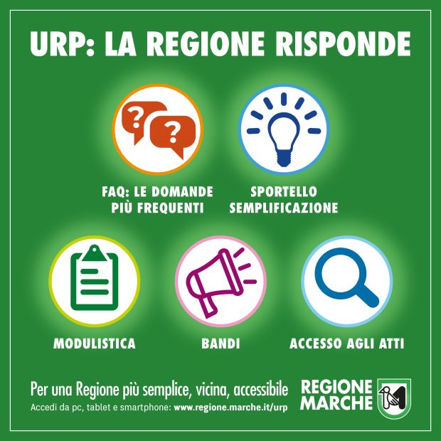 URP Digitale: si accorciano le distanze tra cittadini e Regione. Online l’Ufficio Relazioni col Pubblico della Regione Marche