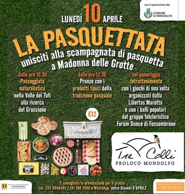 A Mondolfo torna la ‘Pasquettata’