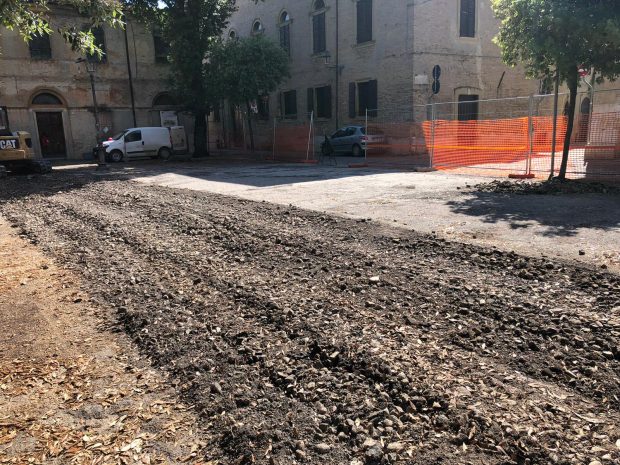Fano, al via la riqualificazione di Piazza Marcolini