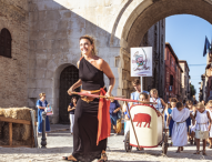 Pincio invaso dai bambini con la Fano dei Cesarini