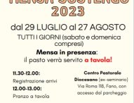 Fano, da sabato 29 luglio a domenica 27 agosto riprende la mensa SOStengo