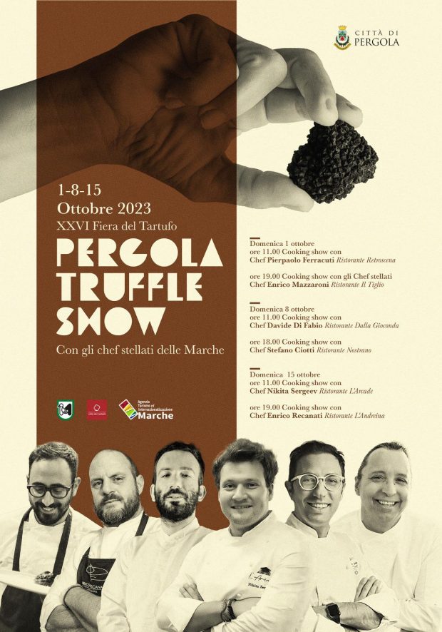 Sei chef stellati alla 26esima Fiera nazionale del Tartufo Bianco pregiato di Pergola