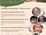 Alla Memo di Fano dal 31 agosto la terza edizione della rassegna ‘La storia ritrovata’