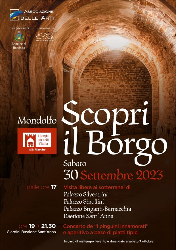 Arriva ‘Scopri il borgo’, visite alla Mondolfo sotterranea