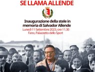 Fano, il Comune rende omaggio a Salvador Allende con una stele