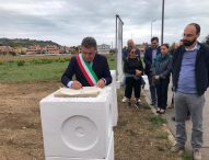Fano, posata la prima pietra del polo scolastico 06 anni di Cuccurano