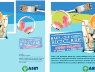 Piccoli rifiuti elettrici ed elettronici, torna il concorso di Aset nelle scuole