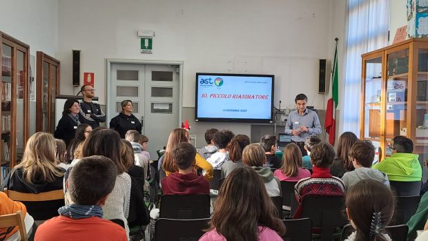 Fano, alla scuola primaria Corridoni l’evento formativo “Io, piccolo rianimatore”