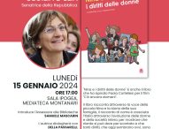 “Nina e i diritti delle donne”: Incontro con la senatrice Cecilia D’Elia