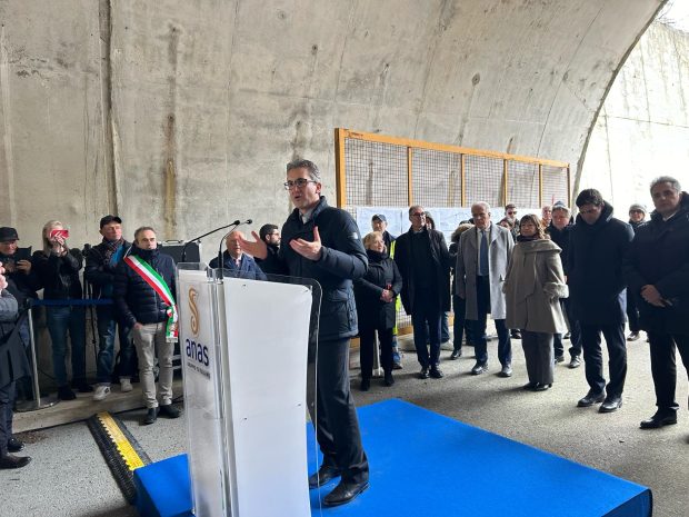 E78 Grosseto-Fano, Anas: al via i lavori per l’apertura della galleria “Guinza” tra Umbria e Marche