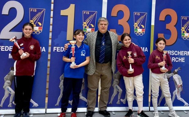 Scherma, a Jesi campionato regionale dedicato ai giovani. Fanum Fortunae sul podio