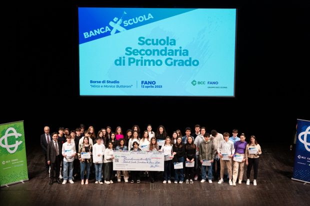 Impegno e merito, BCC Fano li premia con le borse di studio