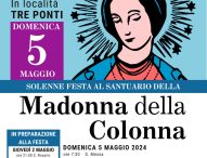 Domenica 5 maggio torna la festa al Santuario della Madonna della Colonna in zona Tre Ponti