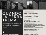 Fano, convegno “Quando la terra trema” in ricordo di Tommaso Della Dora
