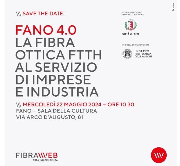 Fibra ultraveloce a Fano: Mercoledì la presentazione della mappatura delle aree coperte