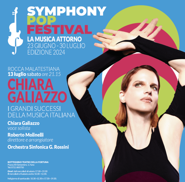 Fano, Chiara Galiazzo in veste sinfonica alla Rocca