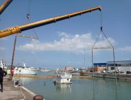 Rimozione di ‘Nettuno’ al Porto di Fano, avviate le operazioni