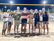 Fano, beach volley show sotto i riflettori dei Bagni Cafè Arzilla