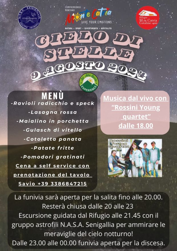 Sul Monte Catria ‘Cielo di stelle Ad Alta Quota’