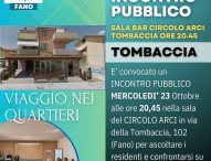 Al via il tour nei quartieri di Fano: domani appuntamento a Tombaccia
