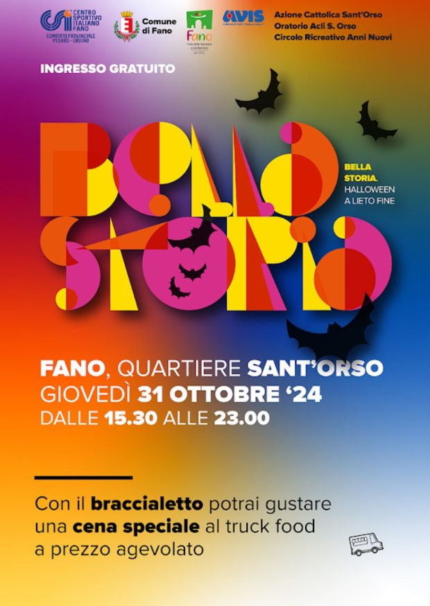Caccia al tesoro, food truck e animazione. Ecco come Hallowen può diventare una “Bella Storia”