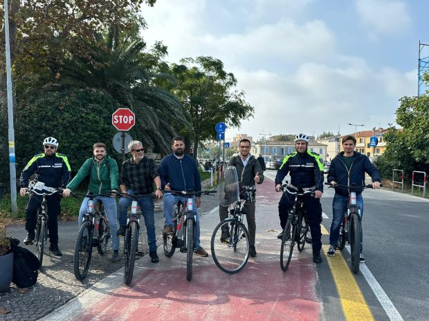 Fano, al via la rivoluzione del Piano urbano del traffico: primo sopralluogo per studiare la viabilità 