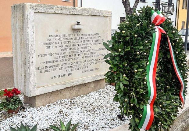 Commemorazione delle 11 Eroine di Marotta, nel giorno del 107esimo anniversario