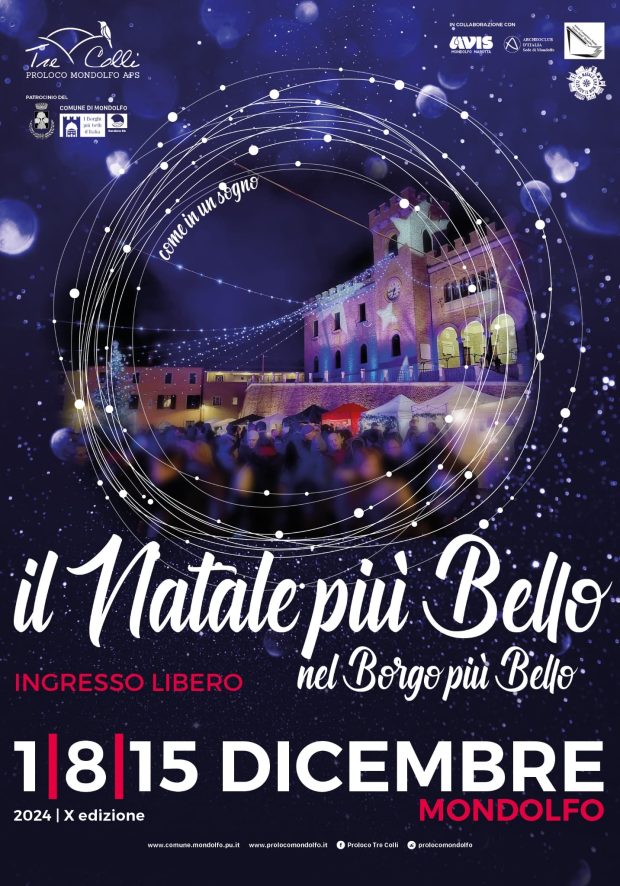 Mondolfo, tutte le iniziative natalizie