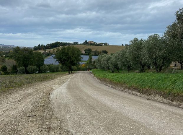 Fano: Rimozione dei restringimenti su Via Trave, in dirittura d’arrivo i lavori