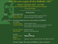 Prevenzione ed Arte con Cna Pesaro Urbino: si presenta l’extravergine di oliva RAFFAELLO 1483