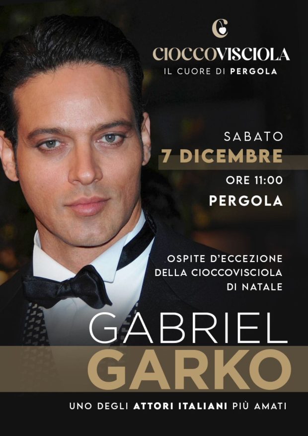 Nel weekend la Cioccovisciola di Pergola. Atteso anche Gabriel Garko