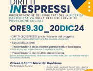 Il 20 dicembre a Fano la presentazione della ricerca Diritti In-Espressi