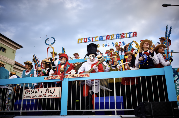 Fano porta la magia del Carnevale a Pesaro Capitale della Cultura 2024