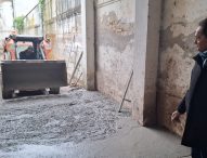 Fano, prosegue la manutenzione dei cimiteri: nuova platea di cemento al Centrale