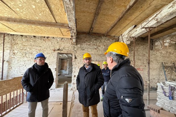 Fano, proseguono i lavori al cantiere del Manfrini