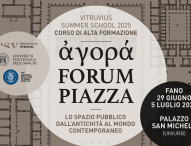 Fano, dal 29 giugno al 5 luglio torna la Vitruvius Summer School