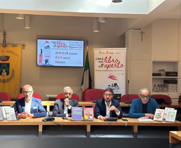 Mondolfo, presentata la quarta edizione della rassegna letteraria “Come un libro all’aperto”