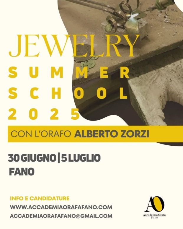 Accademia Orafa, a Fano la Jewelry Summer School