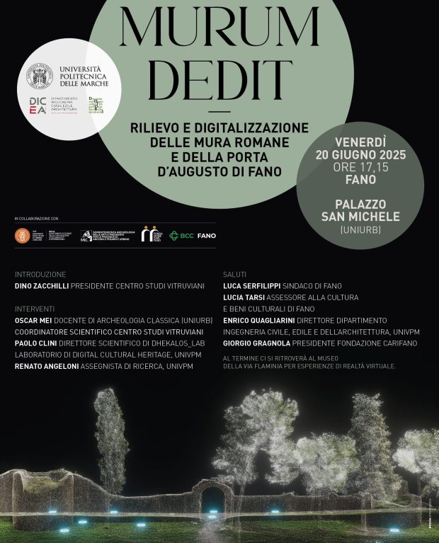 Fano riscopre le sue radici romane col progetto “MURUM DEDIT”