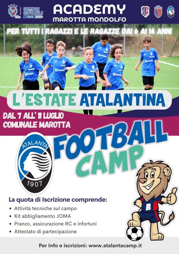 A Marotta torna l’Atalanta Football Camp