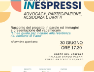 Diritti (in)espressi, a Fano lunedì 30 giugno l’evento finale 