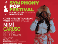 Fano, al Symphony Pop Festival Mimì Caruso