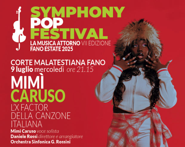 Fano, al Symphony Pop Festival Mimì Caruso