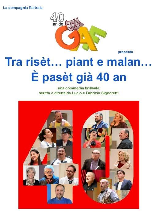 Il GAF torna in scena con le repliche estive della sua commedia: intreccio di emozioni, risate e ricordi