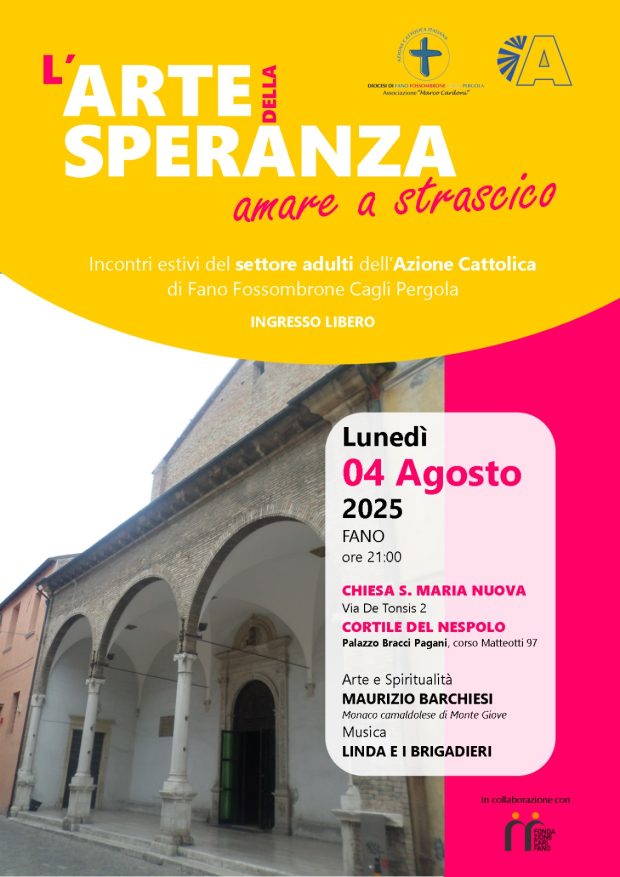 L’arte della Speranza, se ne parla oggi a Fano